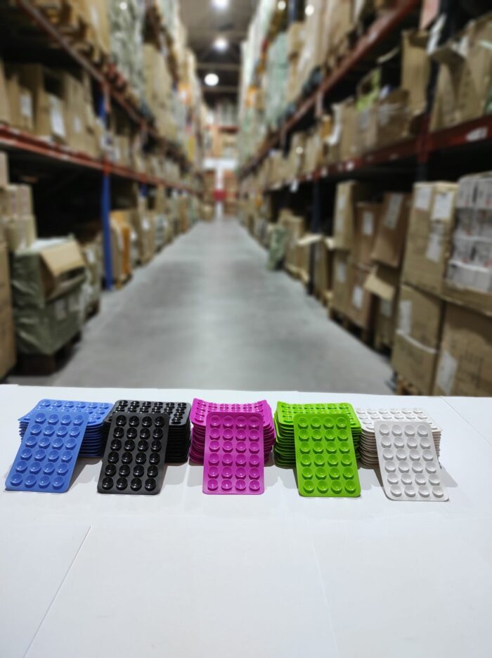 Pack 10 ventosas de silicona para móviles