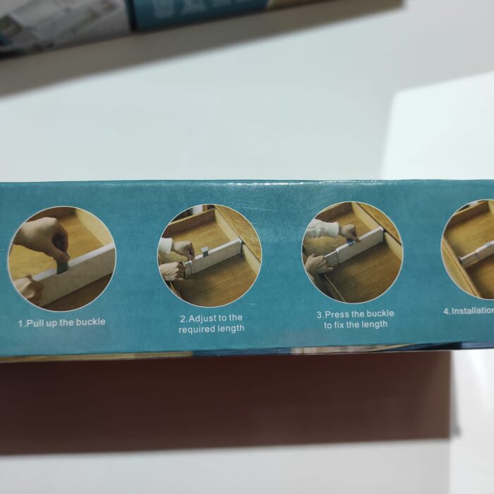 Separador de cajones ajustable 1 und