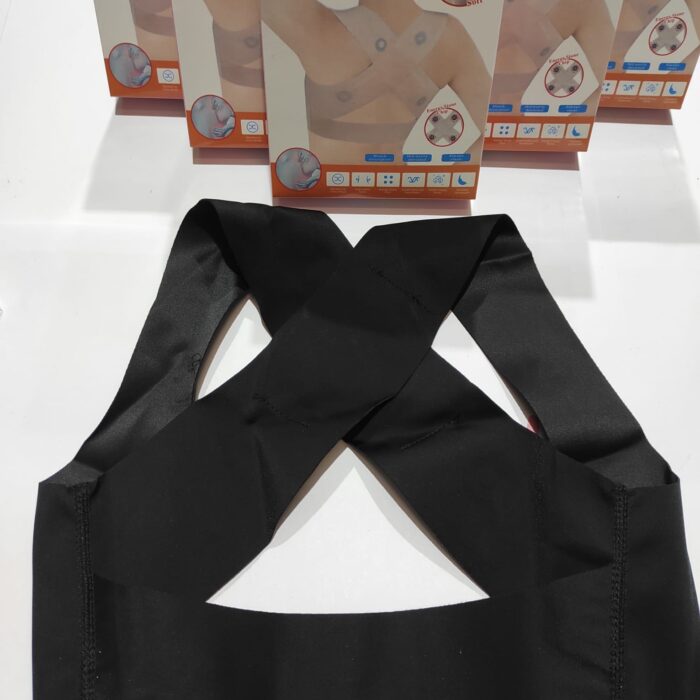 Corrector de postura unisex con chip de piedra energetica