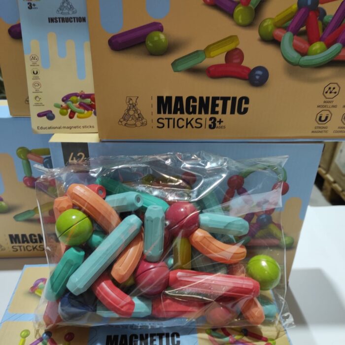 Juego de bloques de construcción magnetica 42pcs