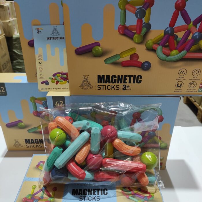 Juego de bloques de construcción magnetica 42pcs