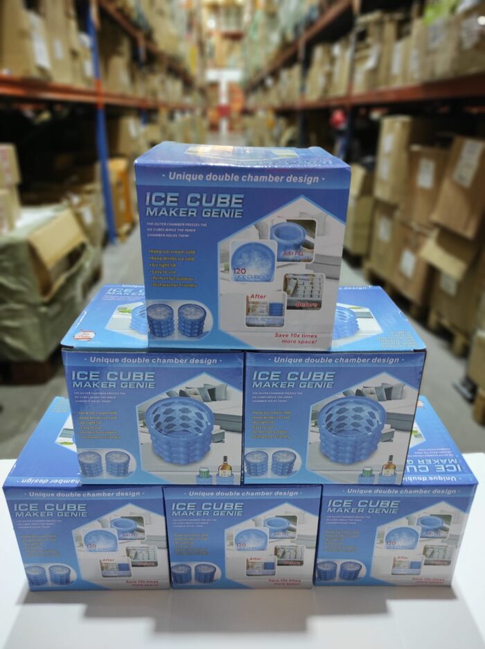 Molde de silicona para hacer cubitos de hielo