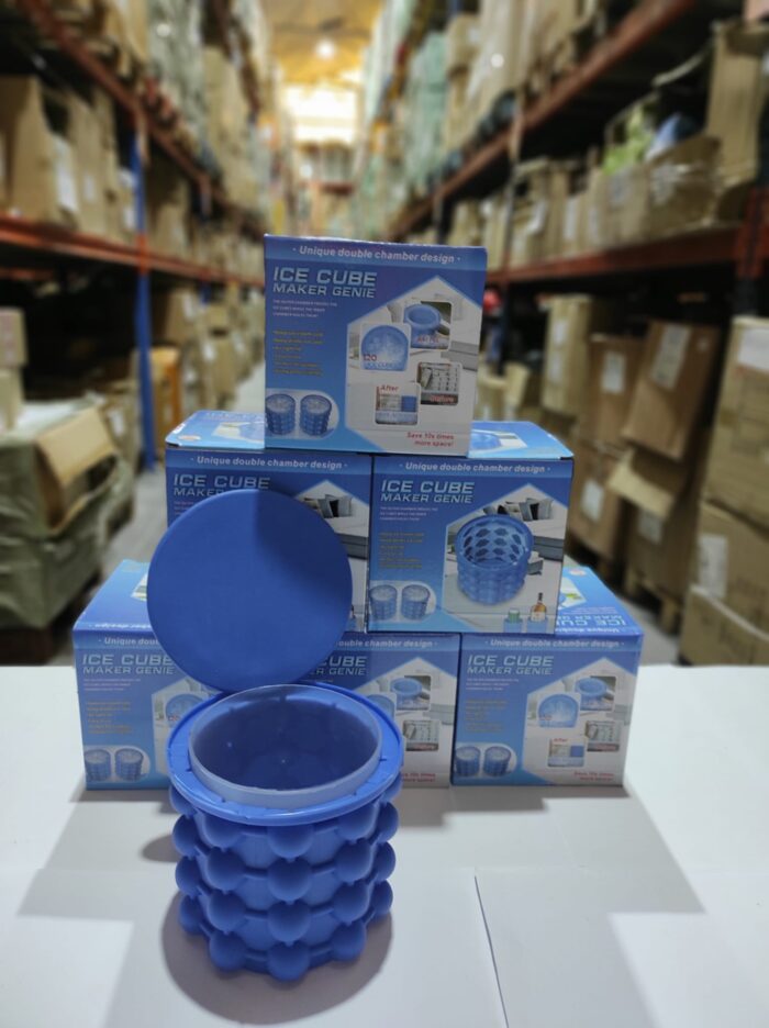 Molde de silicona para hacer cubitos de hielo