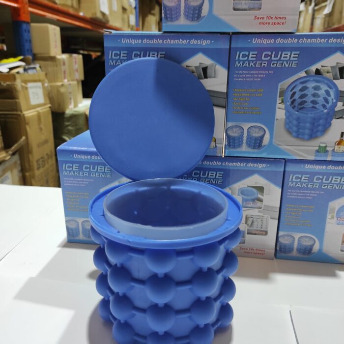 Molde de silicona para hacer cubitos de hielo