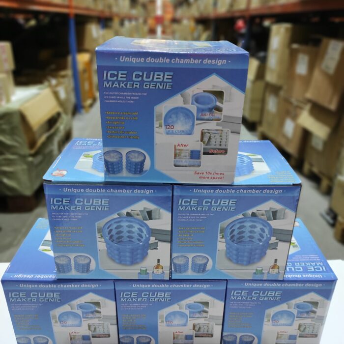 Molde de silicona para hacer cubitos de hielo