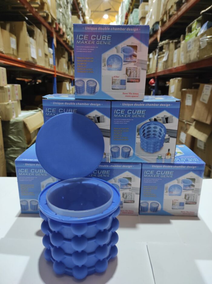 Molde de silicona para hacer cubitos de hielo