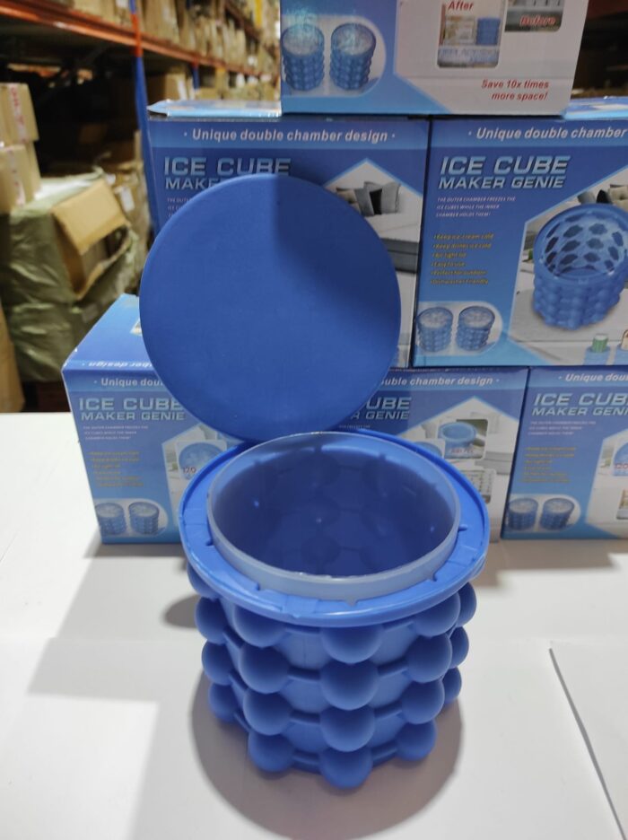 Molde de silicona para hacer cubitos de hielo