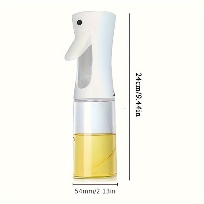 cc7ae706a7cd46d687002803fa40e87f-goods.jpeg 300ml Multi-Use Oil Spray Bottle - Transparent PET with Black Trigger Nozzle, Ideal for Cooking, BBQ & Baking - Easy-Level Indicator, Outdoor Safe, Oil Sprayer Bottle for Cooking