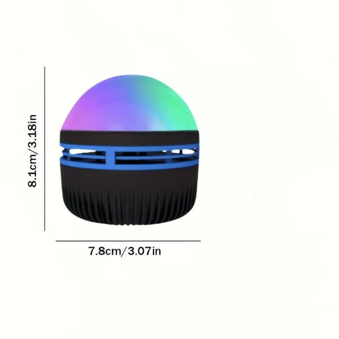 d618b3ae-d4ab-4ac8-8d6b-e388c1dc9173.jpg Northern Lights Projector with Remote Control, USB Powered, Non-Rechargeable Battery - Ideal for Game Room, Bedroom, Living Room - Perfect Christmas Gift for Boys and Girls, Black Plastic