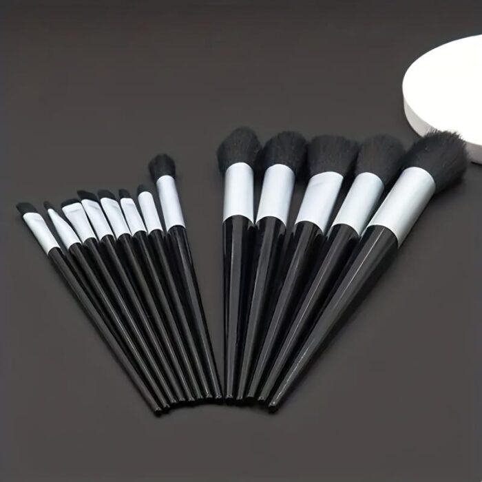 13pcs Makeup Brushes Soft Fluffy Professional Foundation Blush Powder Eyeshadow Kabuki Blending Makeup Brush Beauty Tools Valentine's Day Birthday Gift for Girlfriend